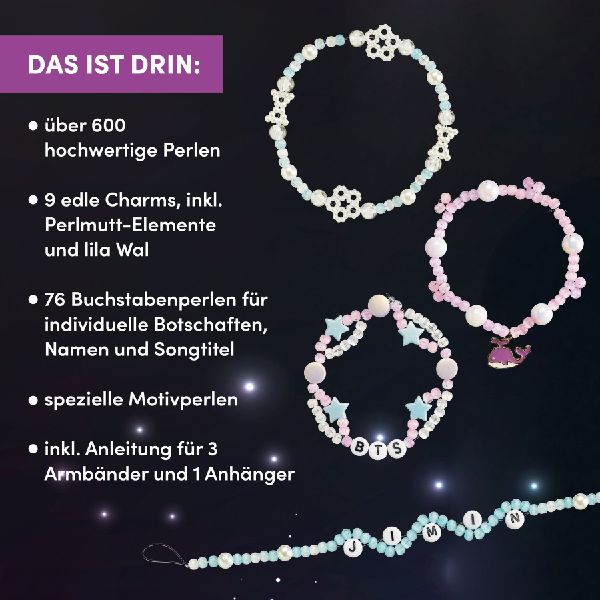 ARMY Beats - Das inoffizielle BTS-Schmuckset