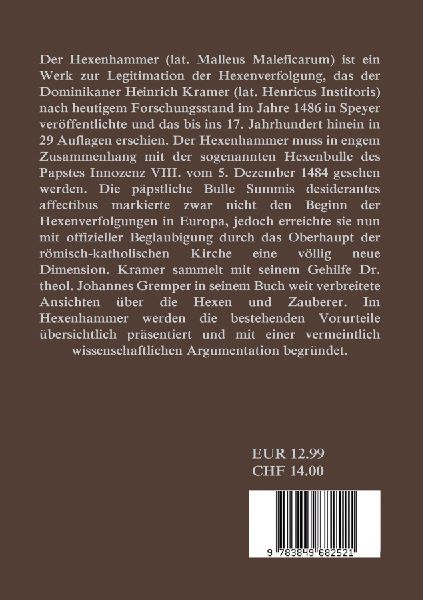 Der Hexenhammer: Malleus Maleficarum