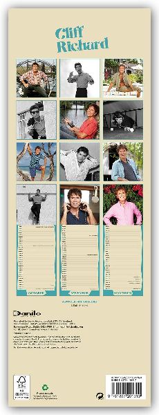 Cliff Richard 2027 - Slimline-Kalender