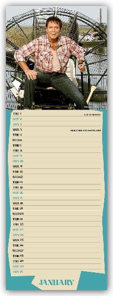 Cliff Richard 2027 - Slimline-Kalender