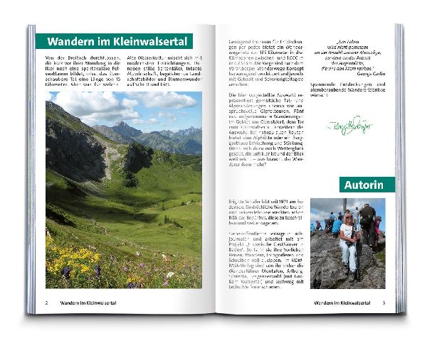 KOMPASS Wanderführer Kleinwalsertal, 35 Touren mit Extra-Tourenkarte