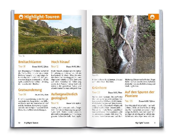 KOMPASS Wanderführer Kleinwalsertal, 35 Touren mit Extra-Tourenkarte