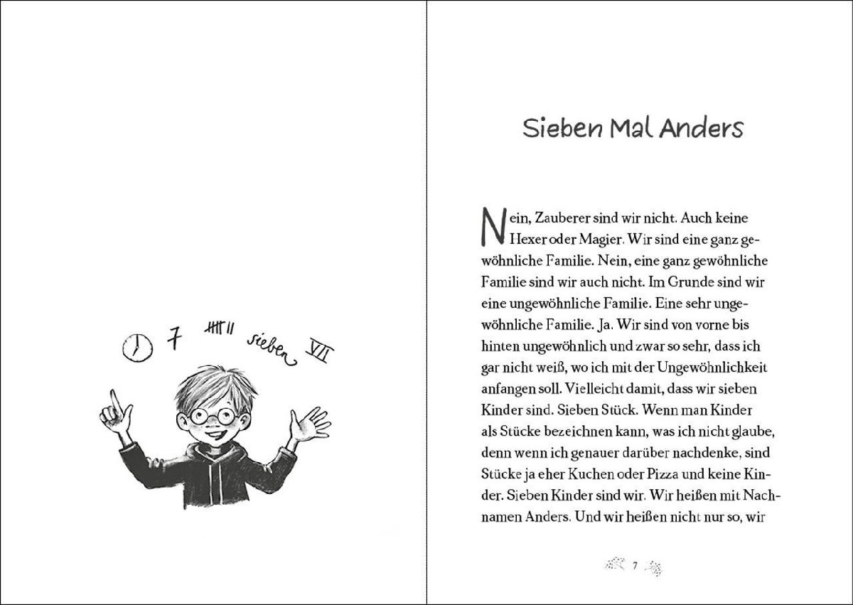 Sieben Mal Anders (Band 1) - Adele möchte die Welt umarmen