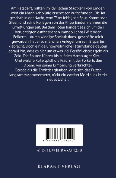 Der Tote am Delft. Ostfrieslandkrimi