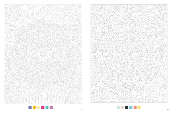 Malen nach Zahlen: Mandalas