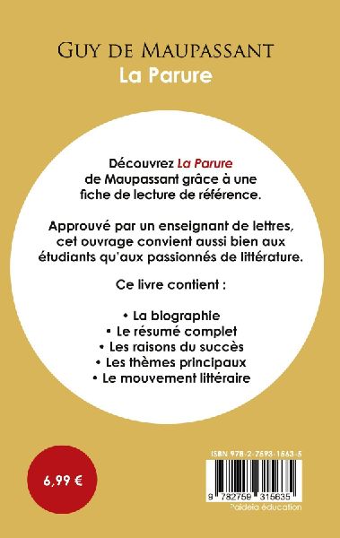Fiche de lecture La Parure (Étude intégrale)