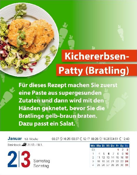 Die Ernährungs-Docs - Gesund durch das Jahr Tagesabreißkalender 2027