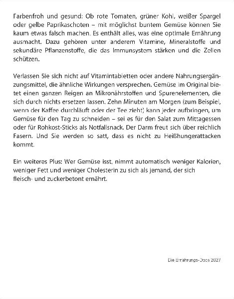 Die Ernährungs-Docs - Gesund durch das Jahr Tagesabreißkalender 2027