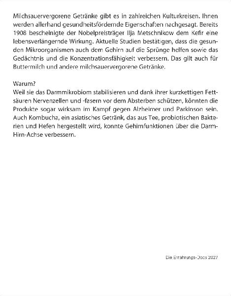 Die Ernährungs-Docs - Gesund durch das Jahr Tagesabreißkalender 2027