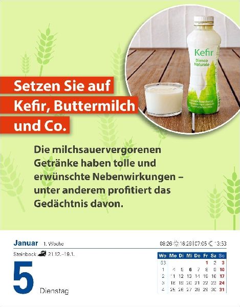 Die Ernährungs-Docs - Gesund durch das Jahr Tagesabreißkalender 2027