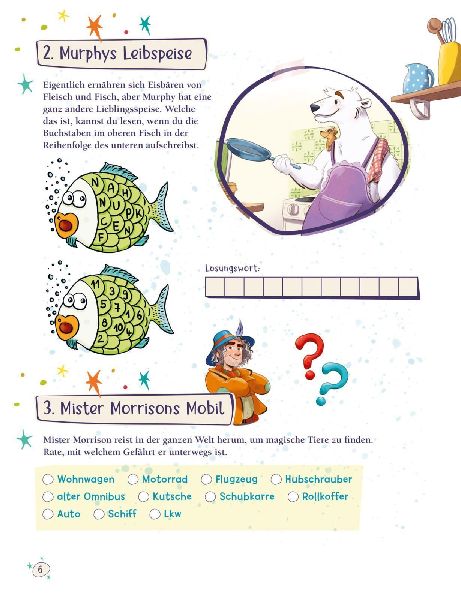 Die Schule der magischen Tiere Beschäftigung: Das große Rätselbuch