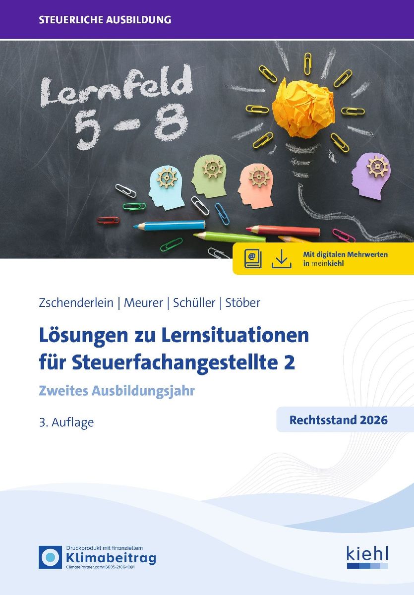 Lösungen zu Lernsituationen für Steuerfachangestellte 2
