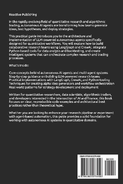 Autonomous AI Agents for Quantitative Research