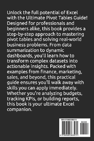Ultimate Pivot Tables Guide