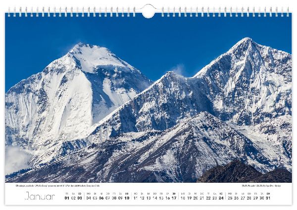 Kalender Reise durch Nepal 2027