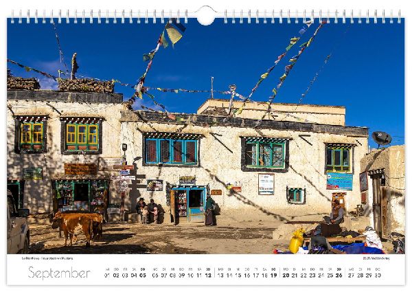 Kalender Reise durch Nepal 2027