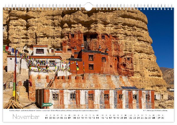 Kalender Reise durch Nepal 2027