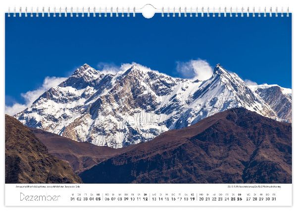 Kalender Reise durch Nepal 2027