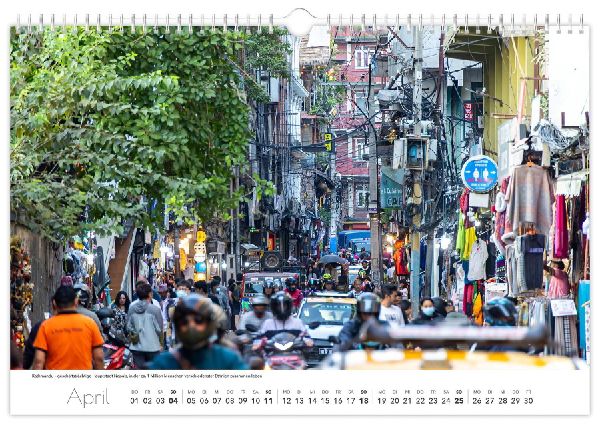 Kalender Reise durch Nepal 2027