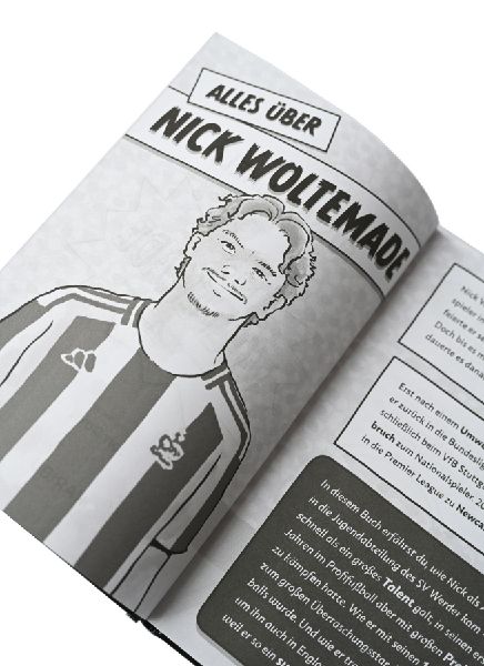 Mein Fußballheld Nick Woltemade - Seine Geschichte, seine Spiele, seine Rekorde