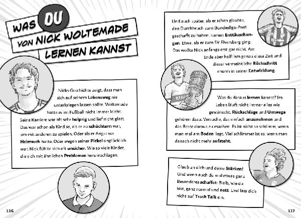 Mein Fußballheld Nick Woltemade - Seine Geschichte, seine Spiele, seine Rekorde