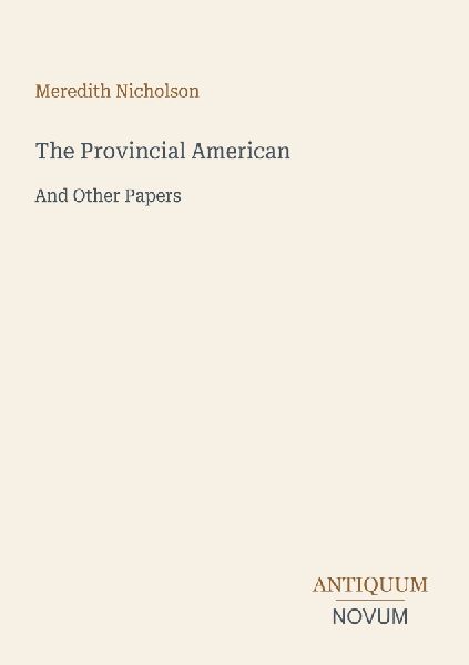 The Provincial American