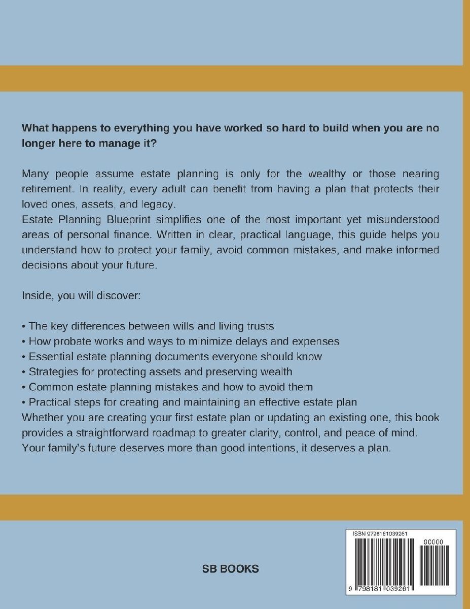 ESTATE  PLANNING BLUEPRINT