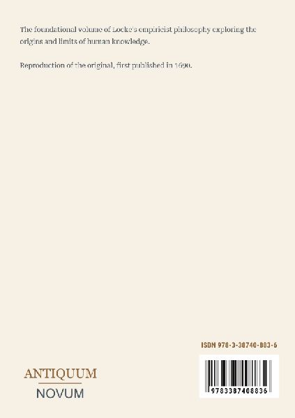 An Essay Concerning Humane Understanding