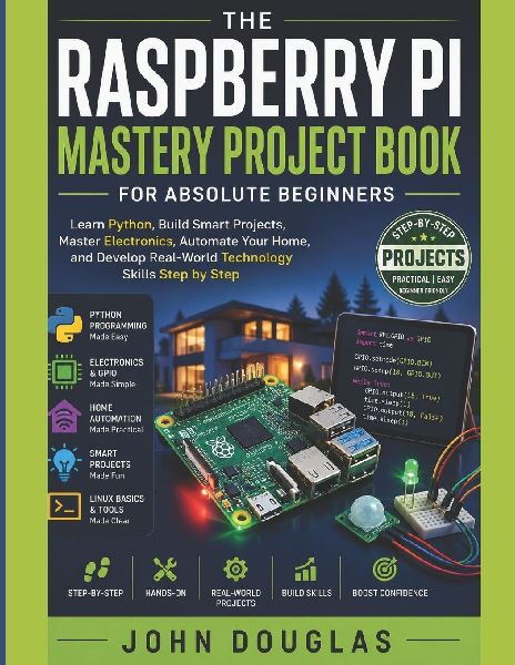 The Raspberry Pi Mastery Project Book for Absolute Beginners