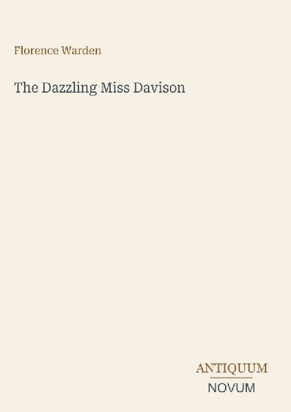The Dazzling Miss Davison
