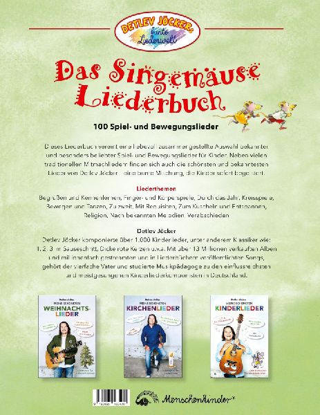 Das Singemäuse Liederbuch (Originalgetreue Neuauflage)
