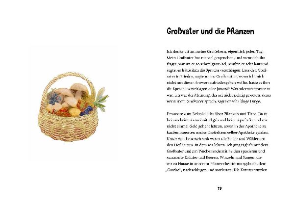 An Großvaters Hand