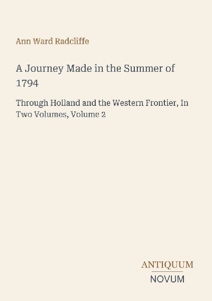 A Journey Made in the Summer of 1794