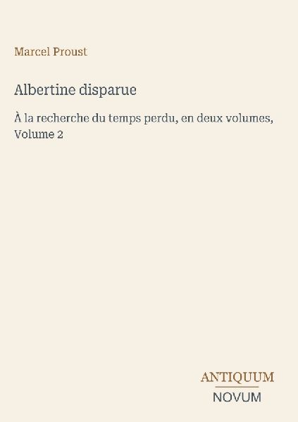 Albertine disparue