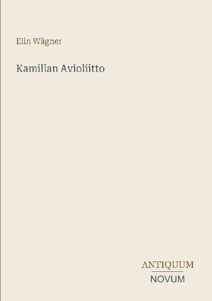Kamillan Avioliitto