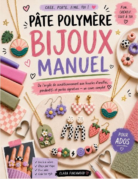 PÂTE POLYMÈRE BIJOUX MANUEL