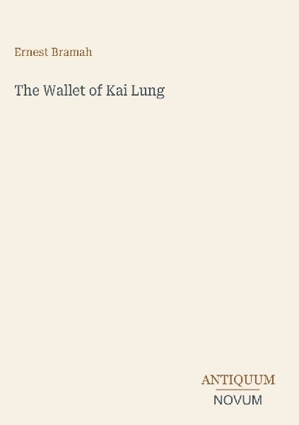 The Wallet of Kai Lung