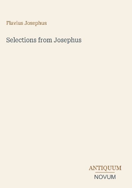 Selections from Josephus