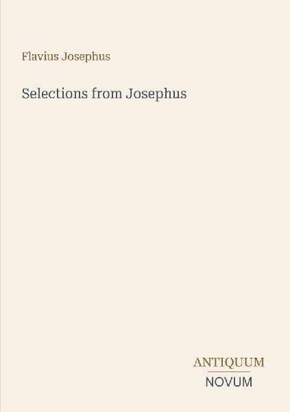 Selections from Josephus