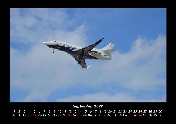 Flugzeuge 2027 Fotokalender DIN A3