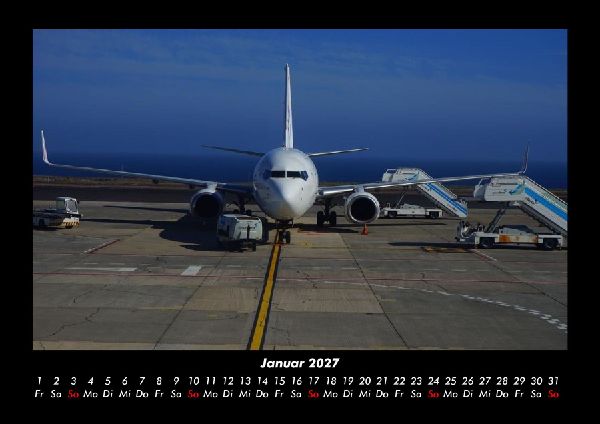 Flugzeuge 2027 Fotokalender DIN A3