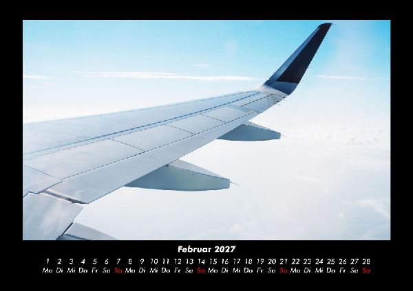 Flugzeuge 2027 Fotokalender DIN A3