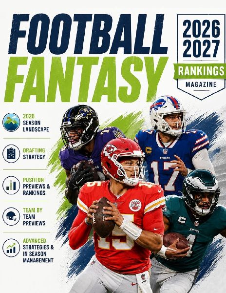 Football fantasy 2026 2027 rankings magazine