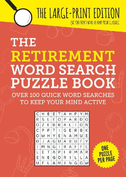 The Retirement Word Search Puzzle Book