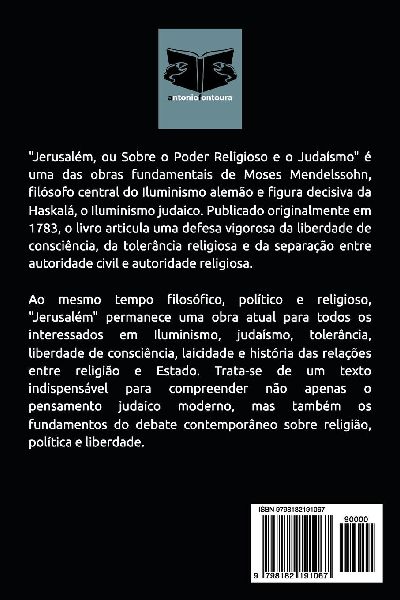 Jerusalém, ou Sobre o Poder Religioso e o Judaísmo