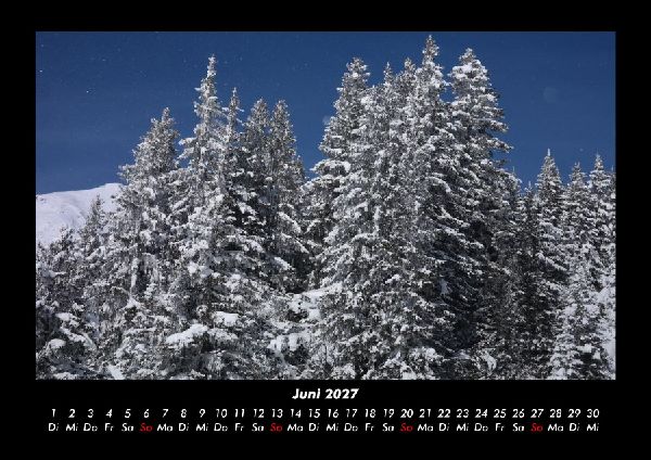 Winterzauber 2027 Fotokalender DIN A3
