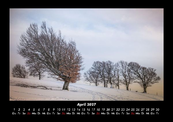 Winterzauber 2027 Fotokalender DIN A3
