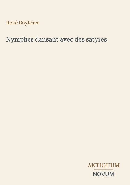 Nymphes dansant avec des satyres
