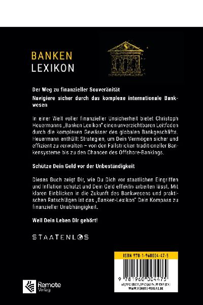 Staatenlos: Banken Lexikon