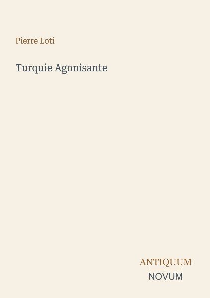 Turquie Agonisante